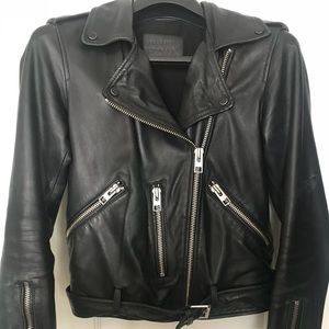 All Saints Balfern Leather Jacket